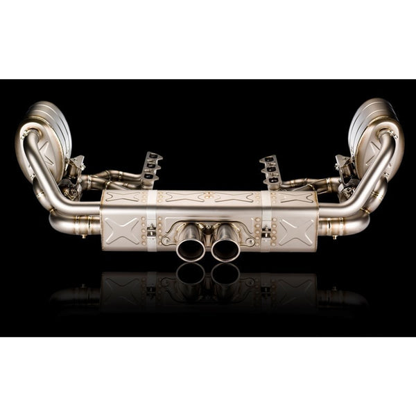 Akrapovic Evolution Line w/ Header (Titanium) - Porsche 911 GT3/RS 3.8 (2009-2012) - Req 01-08-28-0001