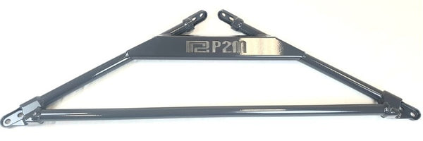 P2M Phase 2 Motortrend Race Spec Aluminum 3pt Front Strut Tower Bar Brace - FR-S BRZ 86 GT86