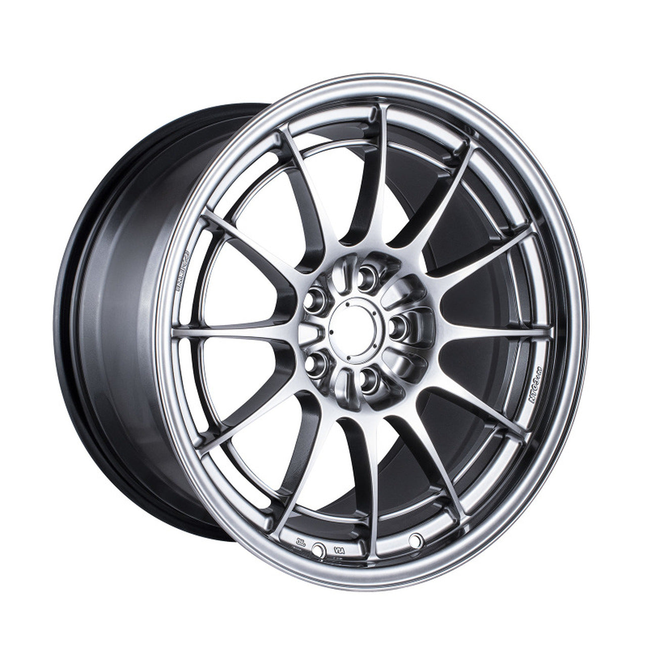 Enkei NT03+M 18x9.5 5x108 - 40mm Offset 72.6mm Bore - Hyper Silver - Single Wheel