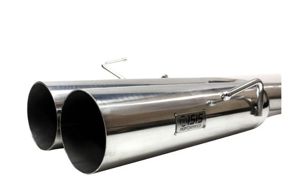 ISR Performance 3" EP (Straight Pipes) Dual Tip Exhaust System - Nissan 240sx S14 (1995-1998)