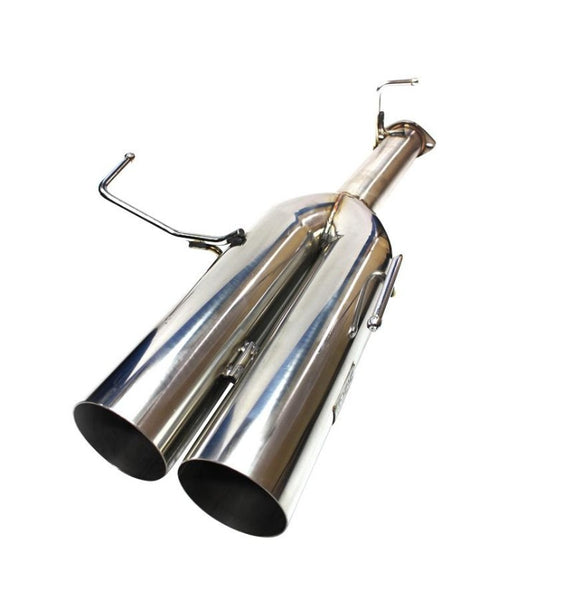 ISR Performance 3" EP (Straight Pipes) Dual Tip Exhaust System - Nissan 240sx S14 (1995-1998)
