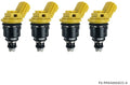P2M 555cc Side Feed Injectors Kit - Nissan 180SX/240SX S13/S14