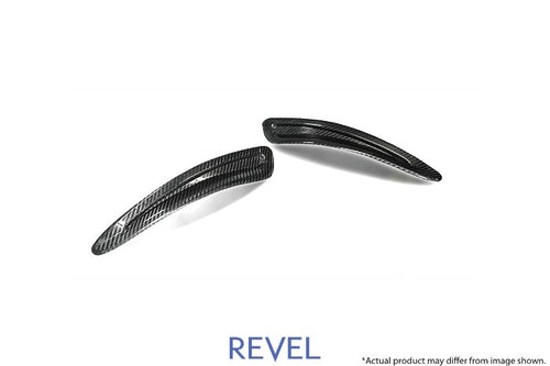 Revel GT Dry Carbon Fiber Hood Duct Covers Set- Toyota A90 GR Supra (2020+)