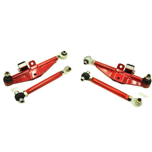 GSP Godspeed Project - Nissan 240SX (S14) 1995-98 Adjustable Front Lower Control Arms With High Angle Tension Rods