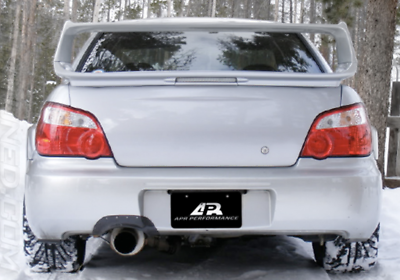 APR Performance Carbon Fiber Rear Exhaust Heat Shield - Subaru WRX & STI (2004-2007)