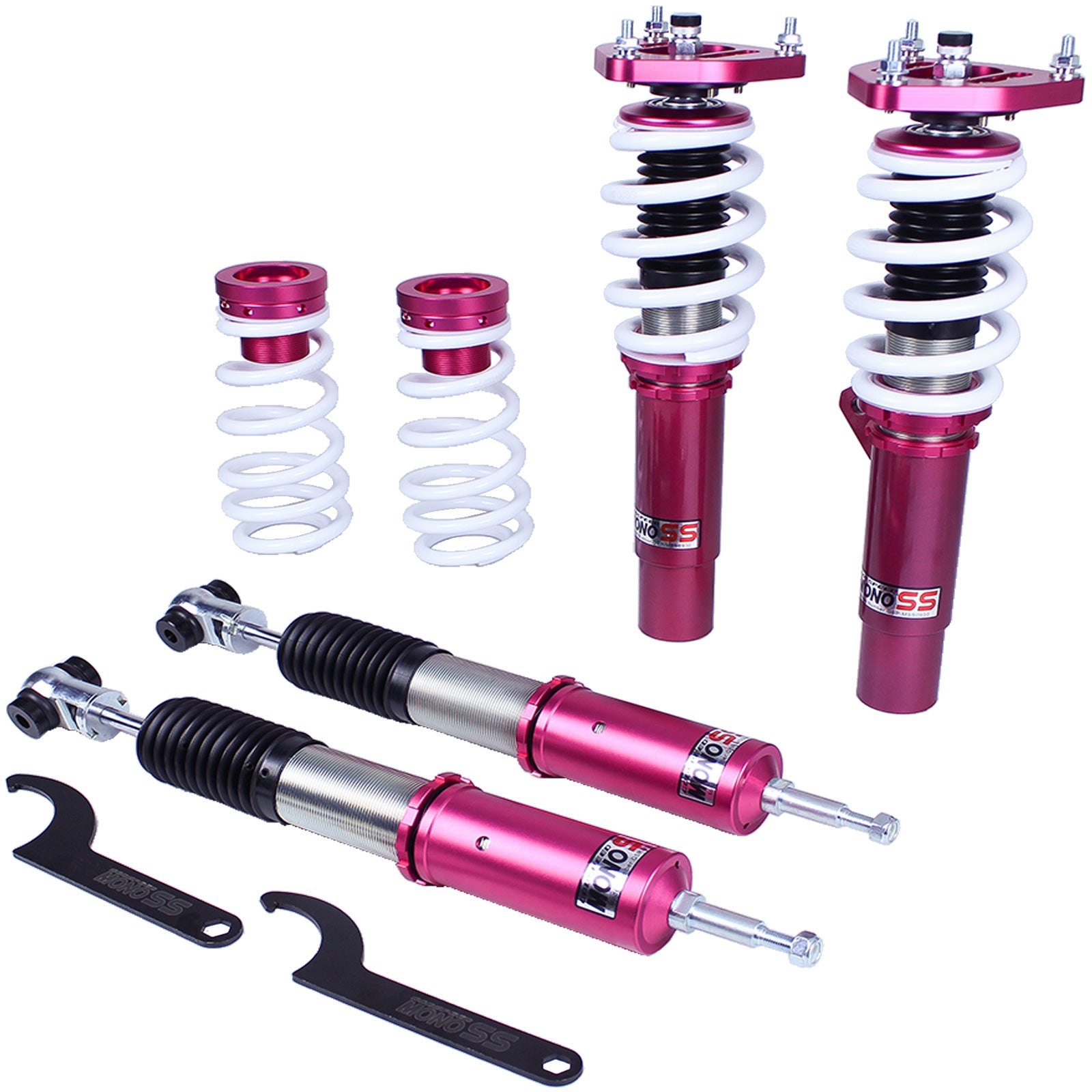 GSP Godspeed Project Mono SS Coilovers - Volkswagen Golf R (MK7) 2015-20 (54.5mm Front Axle Clamp)