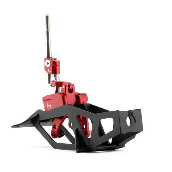 Hybrid Racing Performance Adjustable Short Shifter Assembly - Red - Honda CRZ (2010-2016)