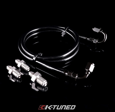 K-Tuned Stainless Steel Clutch Line Kit - Honda Civic EP3 (2001-2005)
