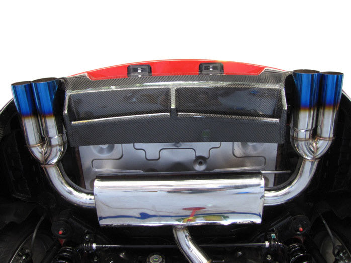 IS-ST-GEN20 - ISR Street Exhaust System w/ Titanium Tips - Hyundai Genesis Coupe 2.0T (2009-2013)