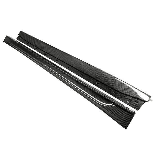 Seibon Carbon Fiber Side Skirts Pair - Tesla Model 3 (2017+)