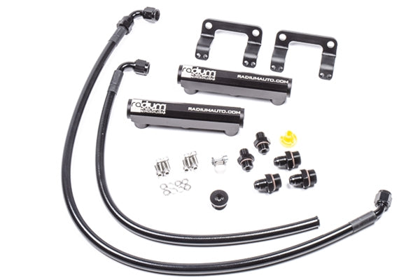 Radium Engineering Fuel Rail Rail & Plumbing Kit - Toyota 86 / Subaru BRZ / Scion FR-S FA20