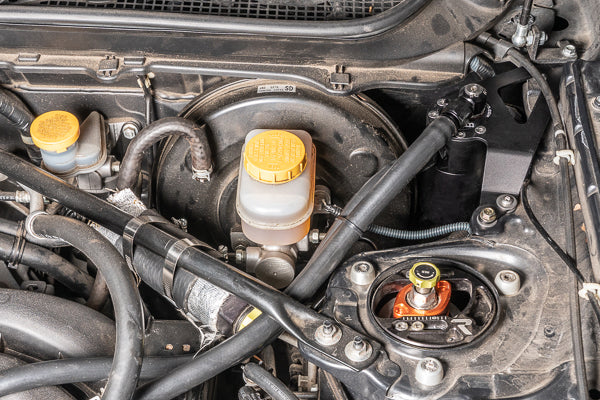 Radium Engineering CCV Oil Catch Can Kit LH Engine Bay - Toyota 86 / Subaru BRZ / Scion FR-S FA20