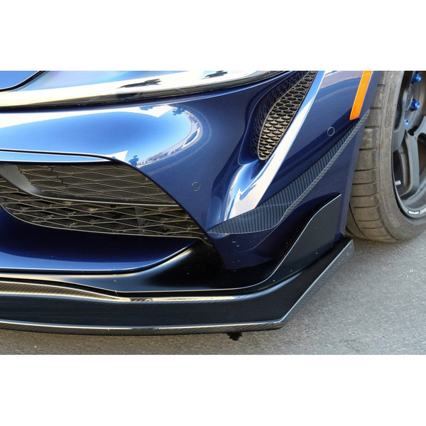 APR Performance Carbon Fiber Front Bumper Canards Set - Toyota GR Supra A90 A91 (2020+)