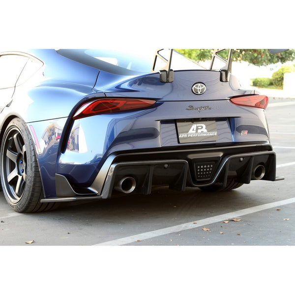 APR Performance Carbon Fiber Rear Bumper Diffuser - Toyota GR Supra A90 A91 (2020+)