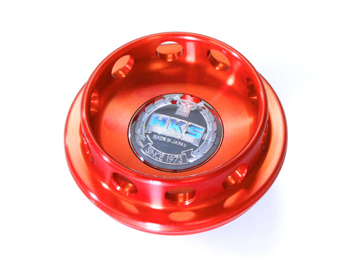 HKS Authentic Red Oil Fillter Cap - Nissan / Honda - M32xP3.5