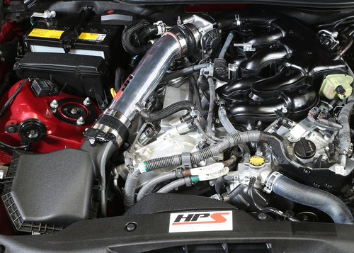 HPS Performance Post MAF Air Intake Tube Kit Installed Lexus 2014-2016 IS250 2.5L V6 Non F-Sport 27-560