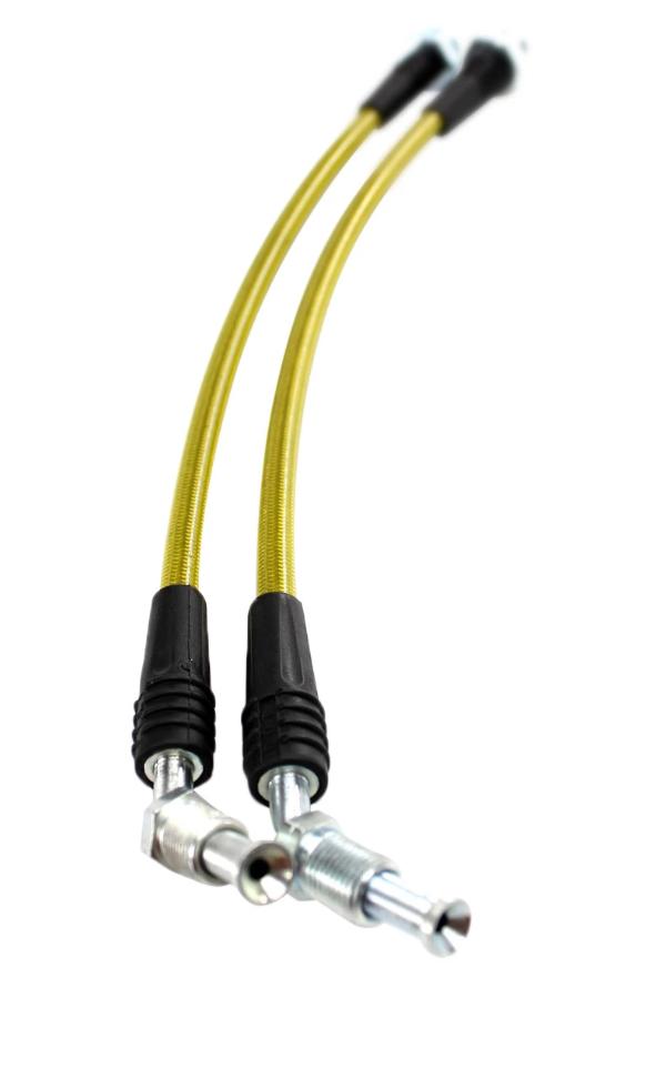 ISR Performance Stainless Steel Braided Z32 Conversion Rear Brake Lines - Nissan 240sx (1989-1998)