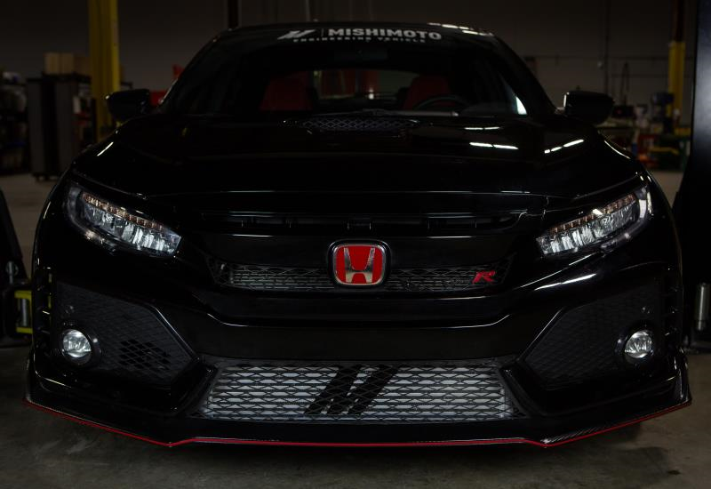 Mishimoto Performance Intercooler Kit Silver & Red - Honda Civic Type R FK8 (2017+)
