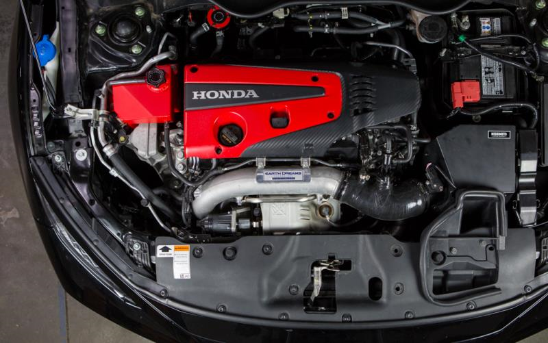Mishimoto Performance Red Aluminum Coolant Reservoir Expansion Tank - Honda Civic Type R FK8 (2017+)