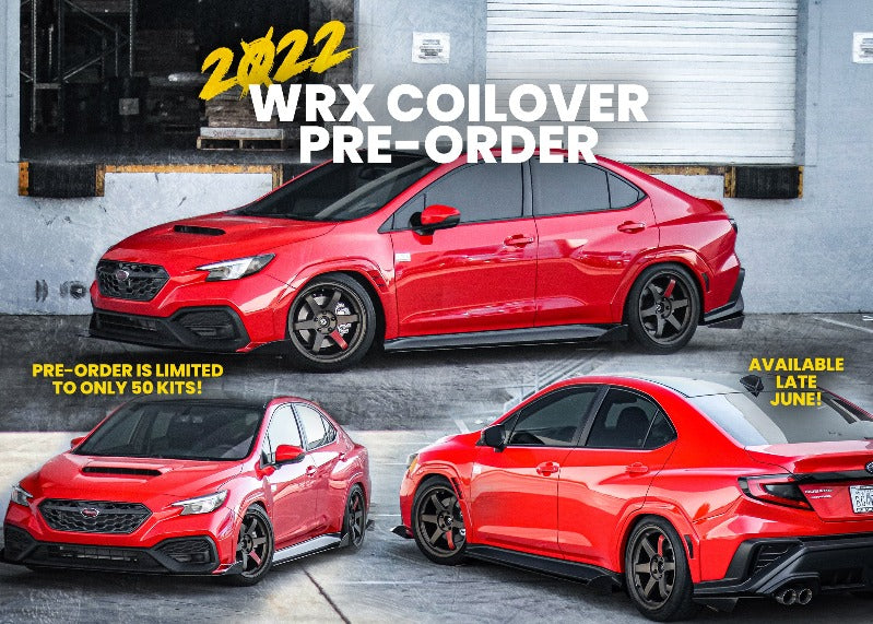 ISC N1 V2 Street Coilover Suspension Kit - Subaru WRX (2022+)