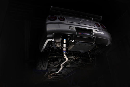 Tomei Full Titanium Expreme TI Cat-Back Exhaust System - Nissan Skyline GT-R BNR34 (1999-2002)