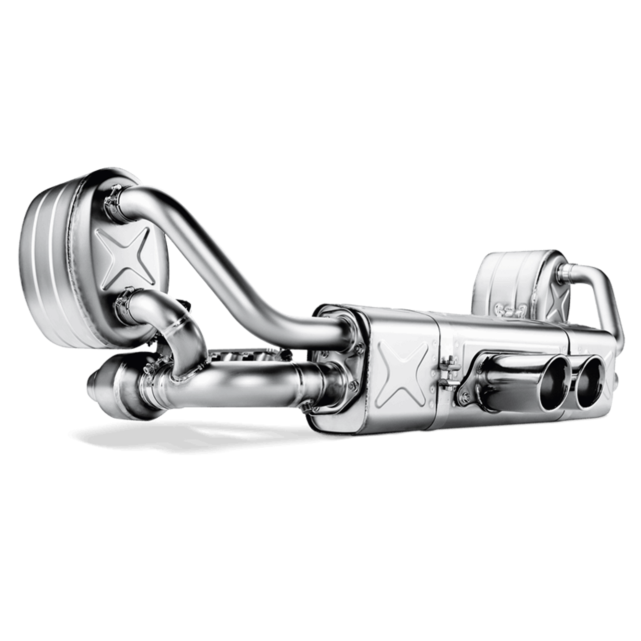 Akrapovic Evolution Line w/ Header (Titanium) - Porsche 911 GT3/RS 3.8 (2009-2012) - Req 01-08-28-0001