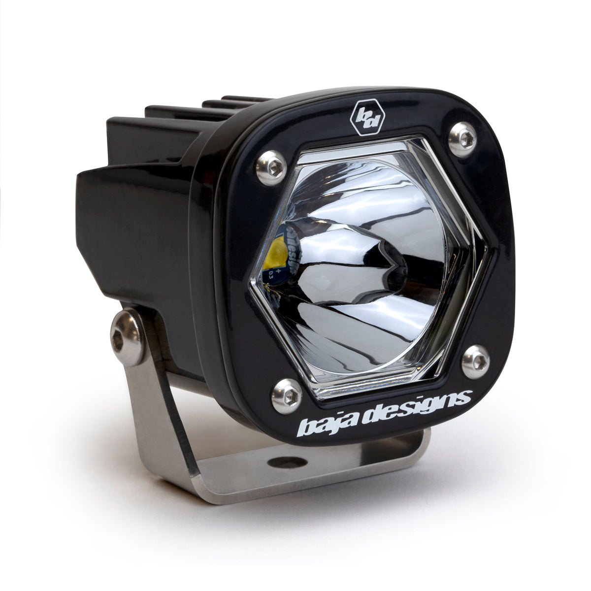 Baja Designs 2.1" S1 LED Light w/ Mounting Bracket - Spot - PAIR