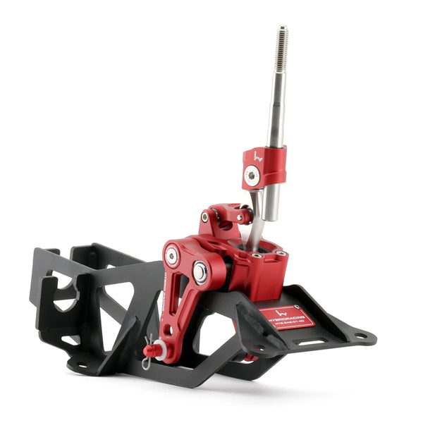 Hybrid Racing Performance Adjustable Short Shifter Assembly - Red - Honda CRZ (2010-2016)