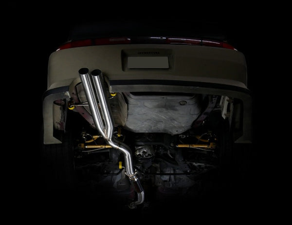 ISR Performance Series II Ep Dual Rear Section Only - Nissan S14 240sx (1995-1998)