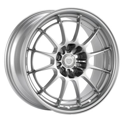 Enkei NT03+M 18x7.5 5x114.3 - 42mm Offset 72.6mm Bore - Hyper Silver - Single Wheel