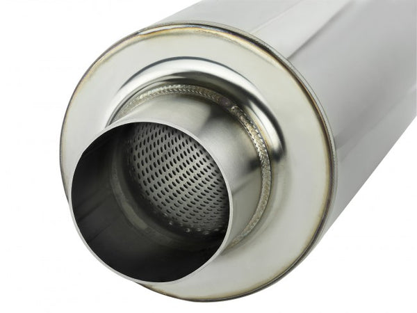 Skunk2 Racing Mega Power Muffler - 2.25" Inlet x 4.00" Outlet - Universal