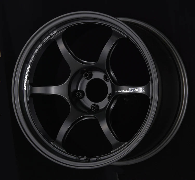 Advan Racing RG-D2 Semi Gloss Black Wheel - 16x7.0 +42 4x100