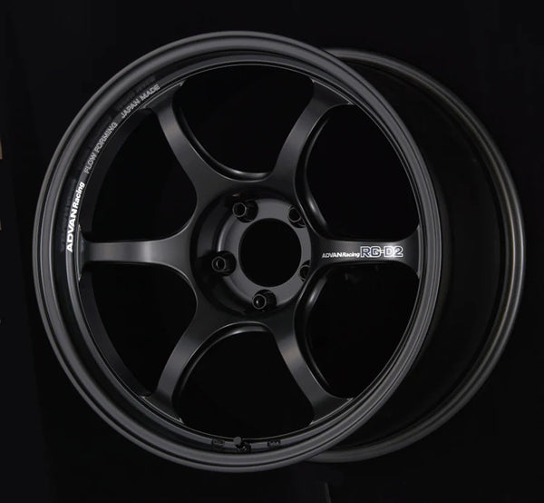 Advan Racing RG-D2 Semi Gloss Black Wheel - 16x7.0 +42 4x100