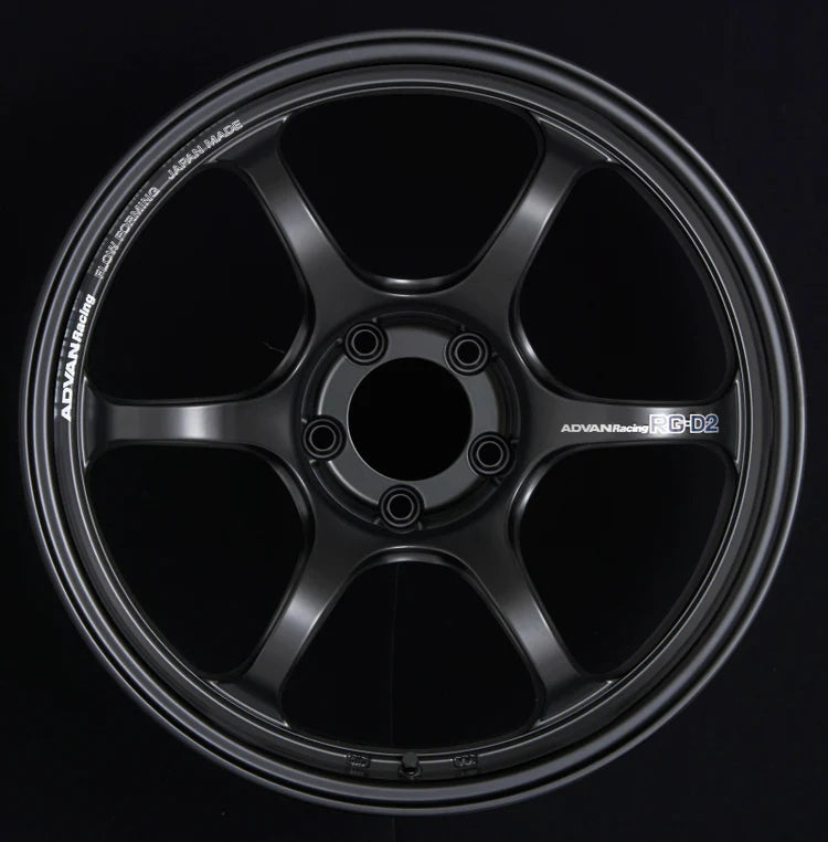 Advan Racing RG-D2 Semi Gloss Black Wheel - 18x10.5 +24 5x120