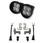 Baja Designs Squadron Sport Clear WC Fog Pocket Kit - Toyota Tacoma (2012+)