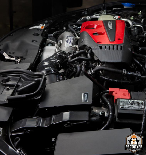 Mishimoto Short Ram Air Intake System w/ Heat Shield - Honda Civic Type R FK8 (2017+)