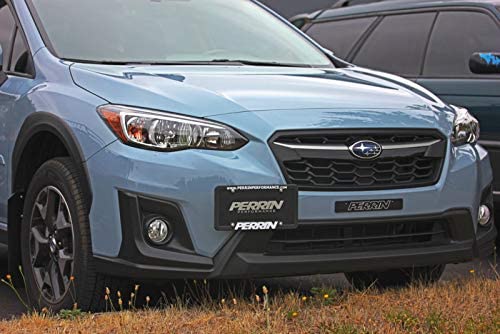 Perrin Front License Plate Bracket Holder Relocation Kit - Subaru Crosstrek (2013-2017)