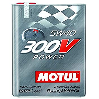 MOTUL 300V 5W40 Fully Synthetic-Ester Racing Engine Motor Oil -  2 Liter (2.11QT)