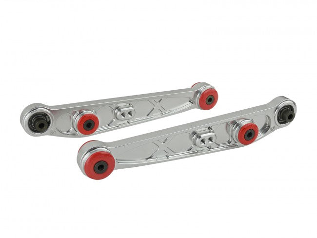 Skunk 2 Alpha Adjustable Rear Lower Control Arms Set - Clear - Acura Integra (1990-2001)