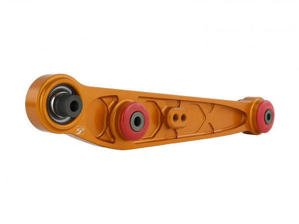 Skunk 2 Alpha Adjustable Rear Lower Control Arms Set - Gold - Acura Integra (1990-2001)