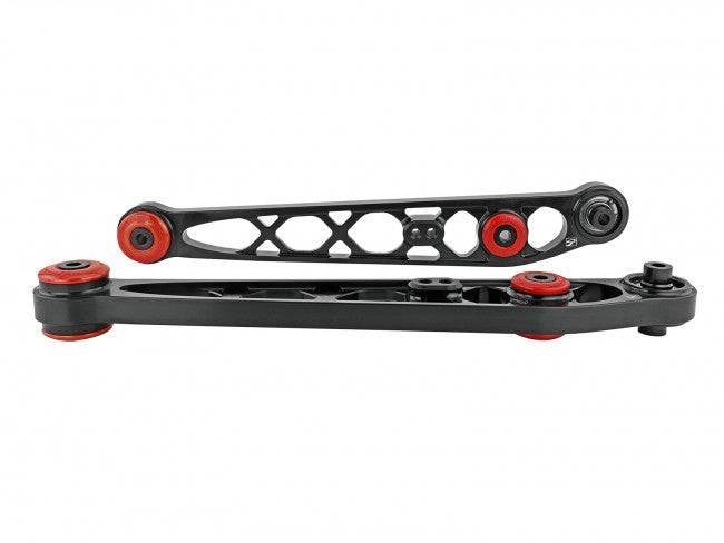 Skunk 2 Ultra Rear Lower Control Arms Set - Black - Honda Civic EK (1996-2000)