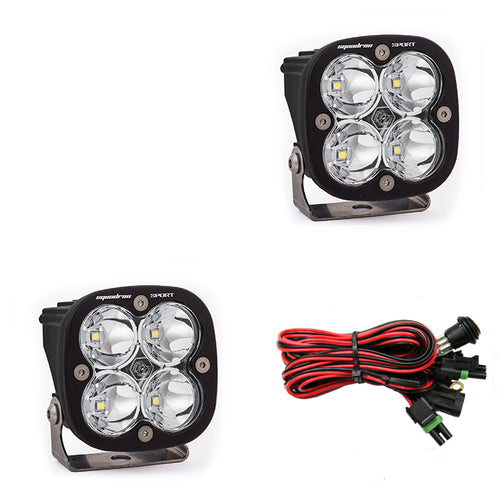 Baja Designs Squadron Sport Clear Spot LED - Pair