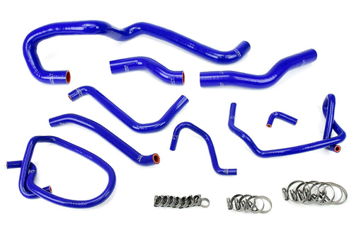 HPS Reinforced Radiator Coolant Silicone Hoses - Blue - Mazda Miata MX-5 (2006-2015)