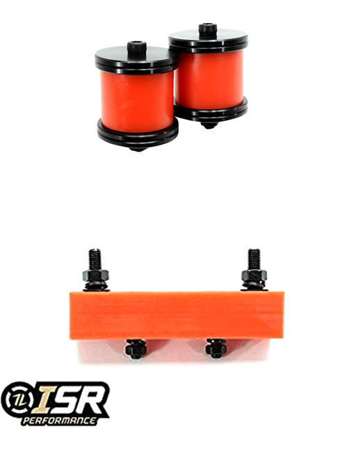 IS-EMK-240 + IS-TMK-240 - ISR Polyurethane Engine & Transmission Mounts - Nissan 240SX KA24DE SR20DET (1989-1998)