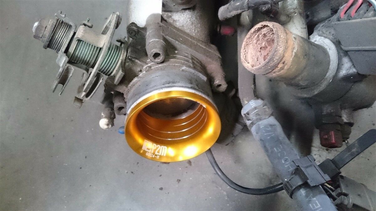 Phase 2 Motortrend (P2M) Energy Halo Throttle Body Velocity Ring  Silvia 180sx 240sx S13 SR20DET New