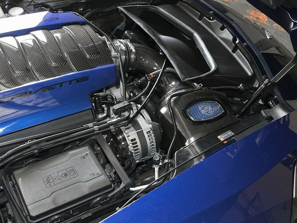 AFE Momentum Carbon Fiber Cold Air Intake CAI Corvette Stingray C7 V8 6.2L 14-19