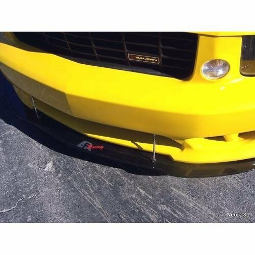 APR Performance Carbon Fiber Front Wind Splitter w/ Support Rods - Ford Mustang Saleen (2005-2009)