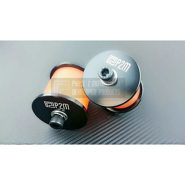 Phase 2 Motortrend (P2M) Polyurethane Engine & Transmission Mounts Combo Kit - Nissan 240sx KA24DE SR20DET