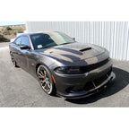 APR Performance Carbon Fiber Wind Splitter w/ Rods -Dodge Charger SRT-8 Scat Pack / Hell Cat (2015+)