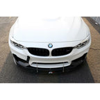 APR Performance Carbon Fiber Wind Splitter w/ Rods BMW F80 F82 M3 M4 w/ Pr Lip